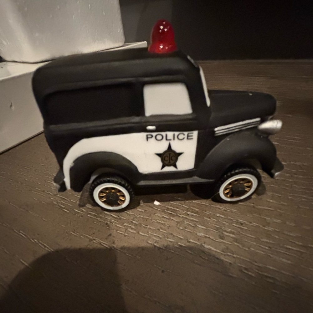 Department 56 Retired Christmas in the City Police Car
